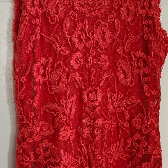 Rare Sold Out! Free People Candela Stella Lace Maxi Dress L - Picture 5 of 12